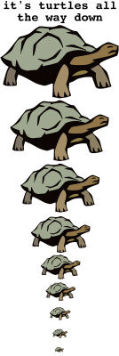 turtle, turtle, turtle, turtle, elephant, turtle...